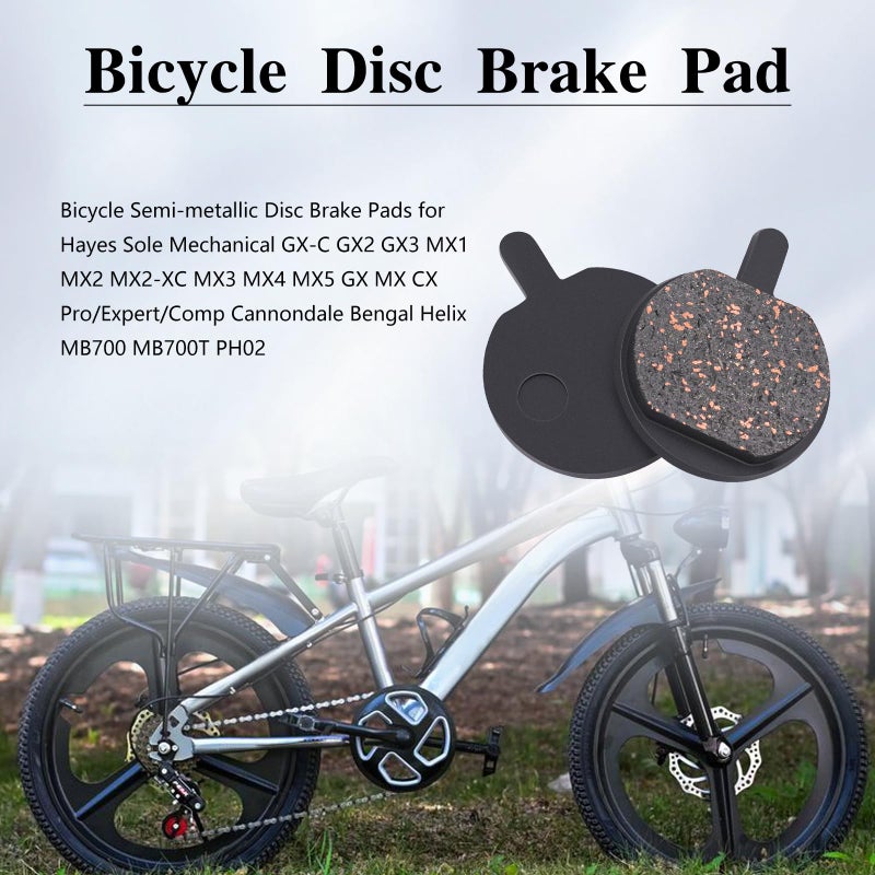Road Passion Bicycle Disc Brake Pad for JAK-5 B777 MTB Cannondale Helix Bengal Mechanical Helix MB700 MB700T PH02 - Image 5